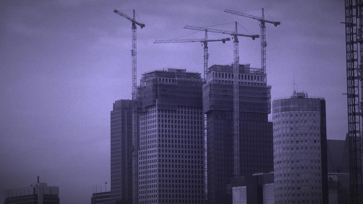 The skyline of The Hague.